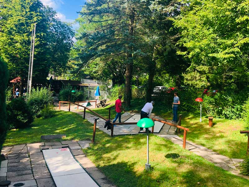 Minigolf Ansbach - Schulklassen